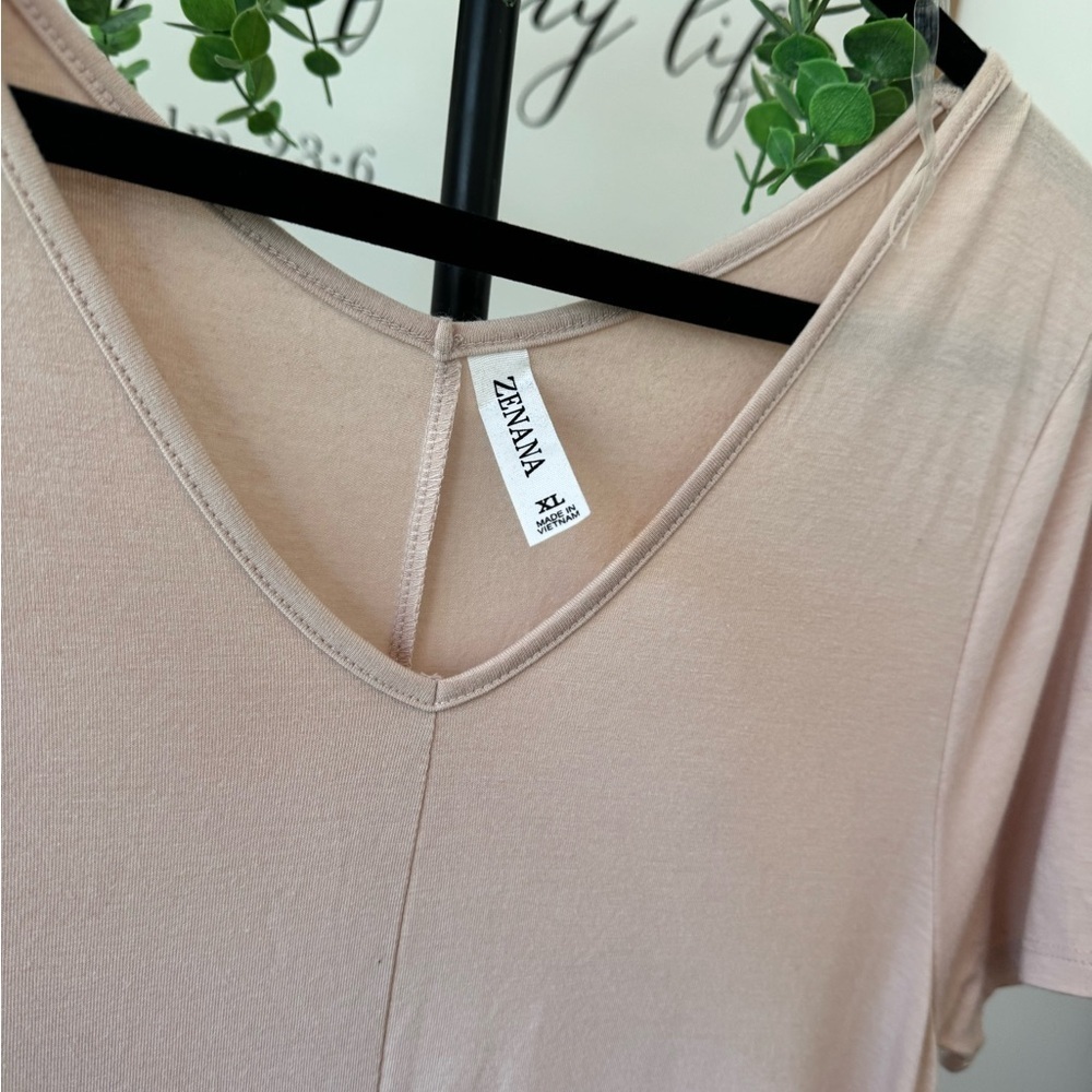 Zenana Taupe Maxi Dress - Picture 5 of 9